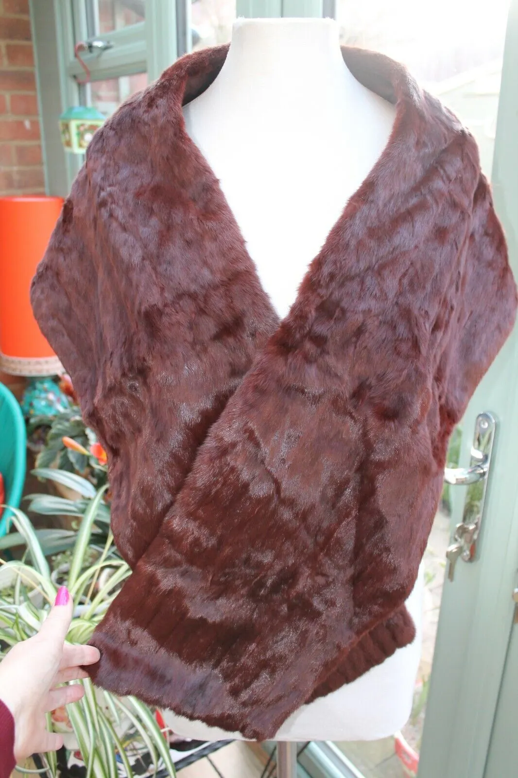 Vintage Russian Ermine Stole