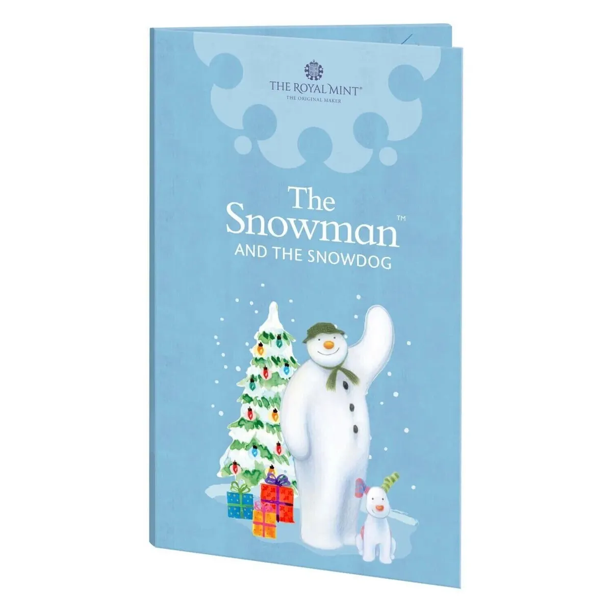 Royal Mint The Snowman and Snowdog 2022 Advent Calendar with Coloured BU 50p