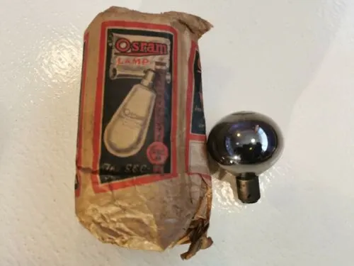 Vintage Very Rare Osram Lamp/valves/tubes