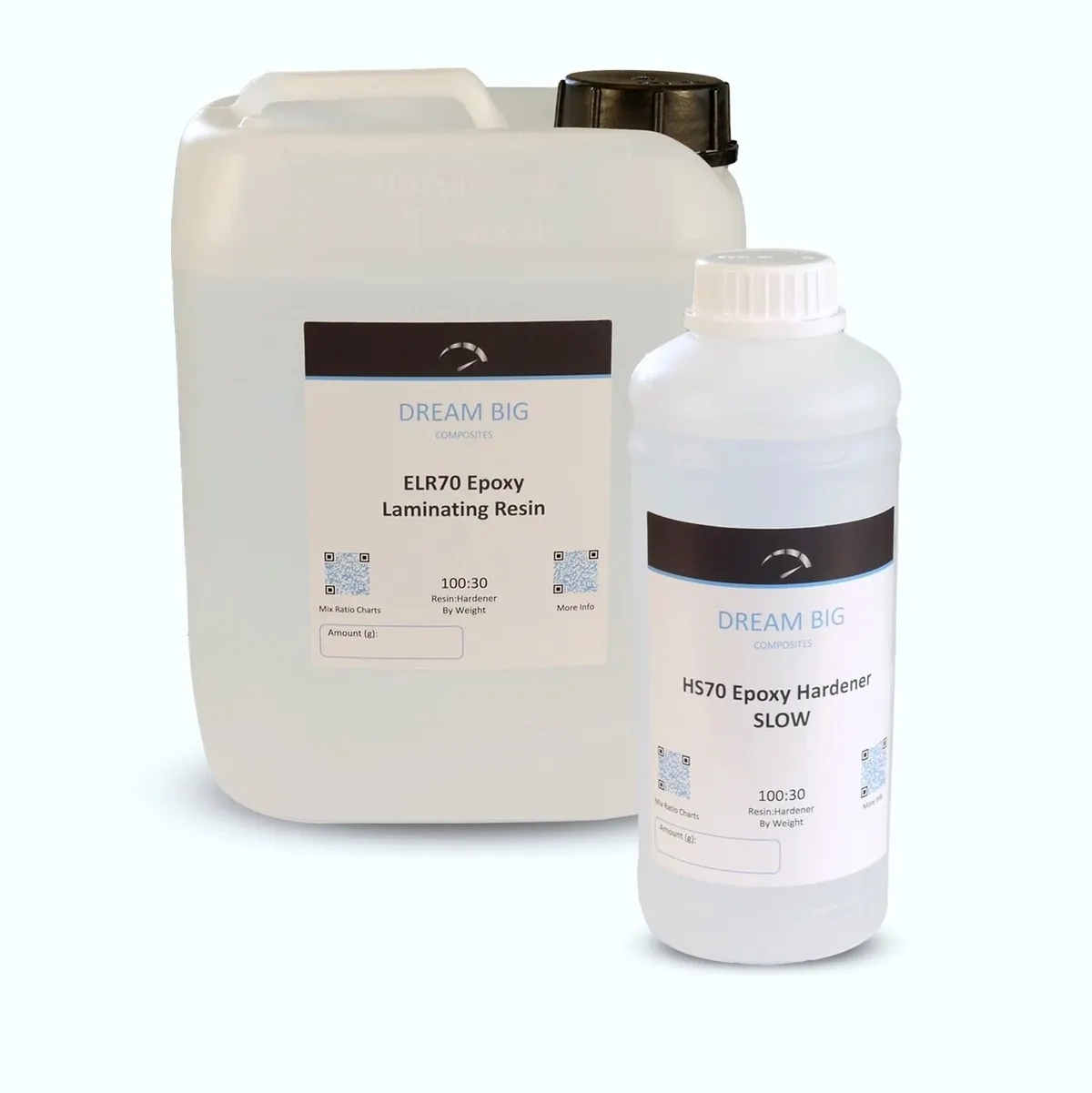 3x 2kg (6kg total) Epoxy Laminating Resin Kit Clear