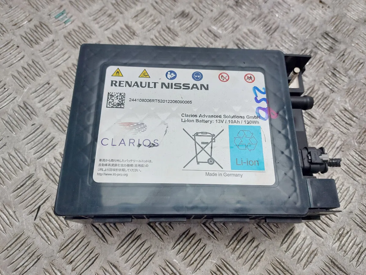 NISSAN QASHQAI MK3 J12 MHEV GENUINE 12V 10AH 130WH LI-ION BATTERY 2022