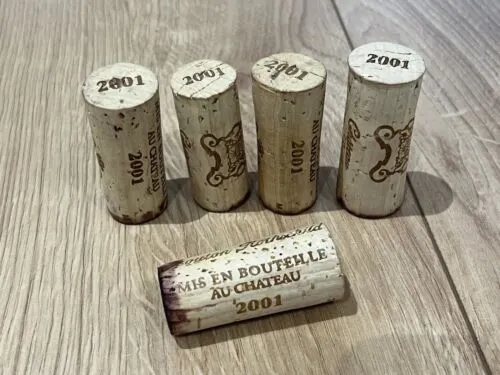 Chateau Mouton Rothschild 2001 Corks X 5