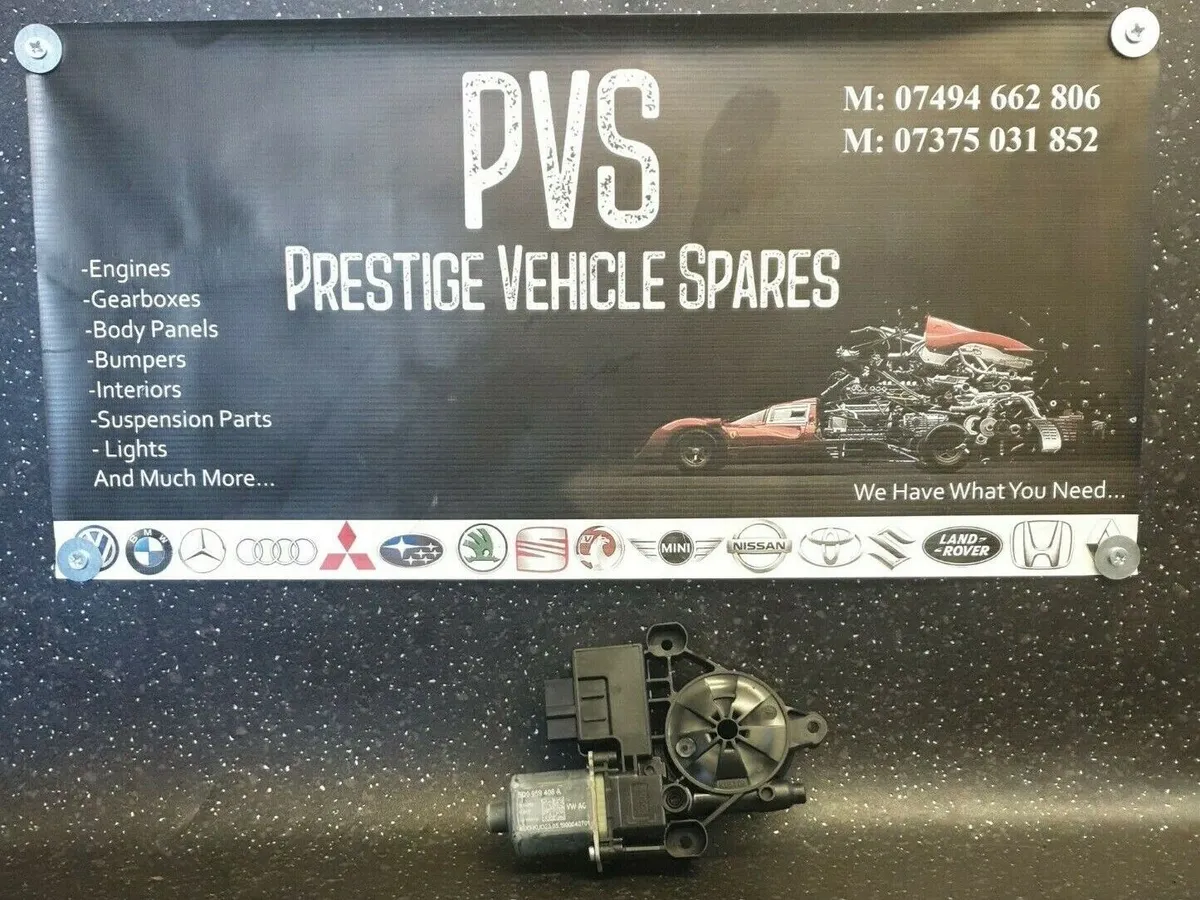 SEAT LEON FR 2017-20 OFFSIDE REAR DOOR WINDOW MOTOR 5Q0959408A (54)