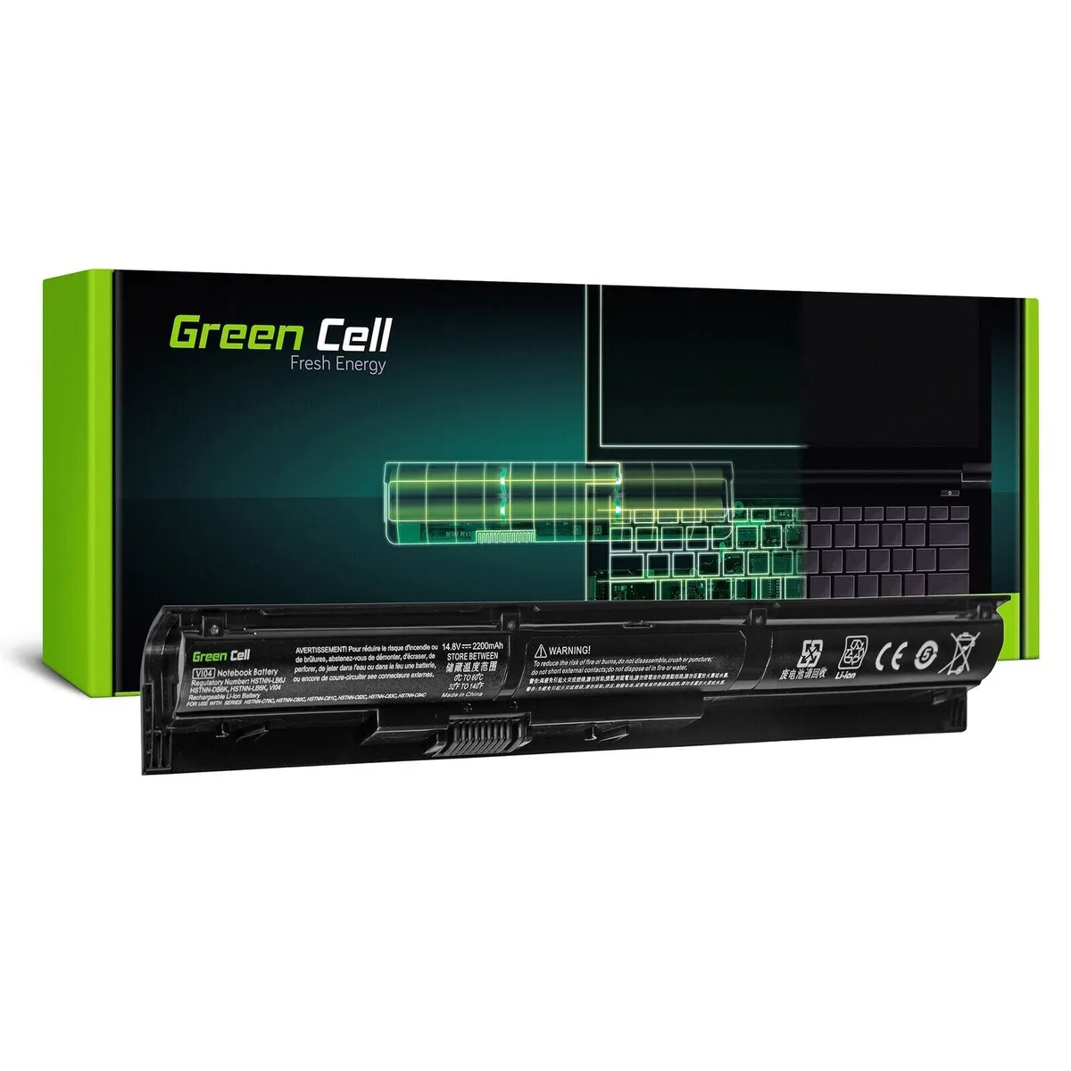 Battery for HP Pavilion 17-F053SR 17-F053US 17-F054ER 17-F054NC Laptop 2200mAh