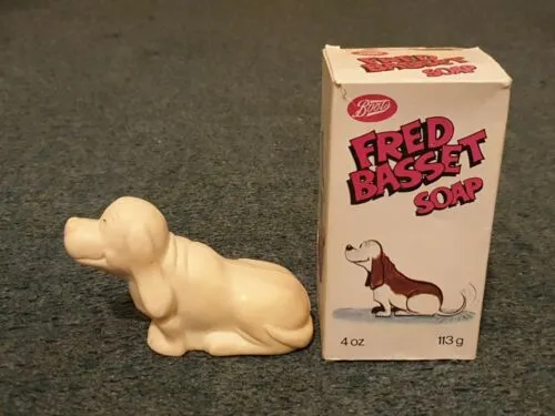 Vintage Boxed Boots Fred Basset (Hound) Soap
