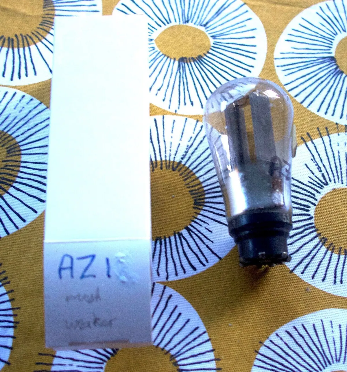 AZ1 globe mesh rectifier, tube, valve *USED*
