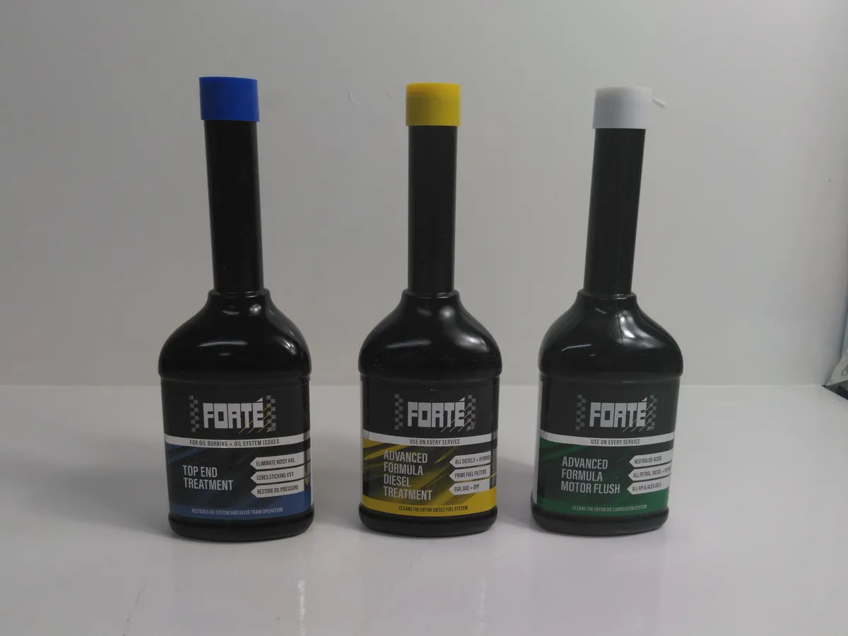 Car Van Forte Motor Flush, Advanced Diesel and Top End Treatment Service Package