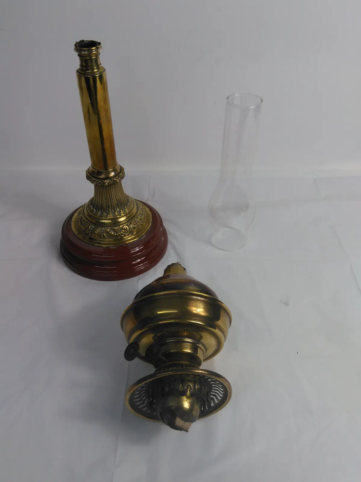 Vintage Oil  Lamp (Restoration project)