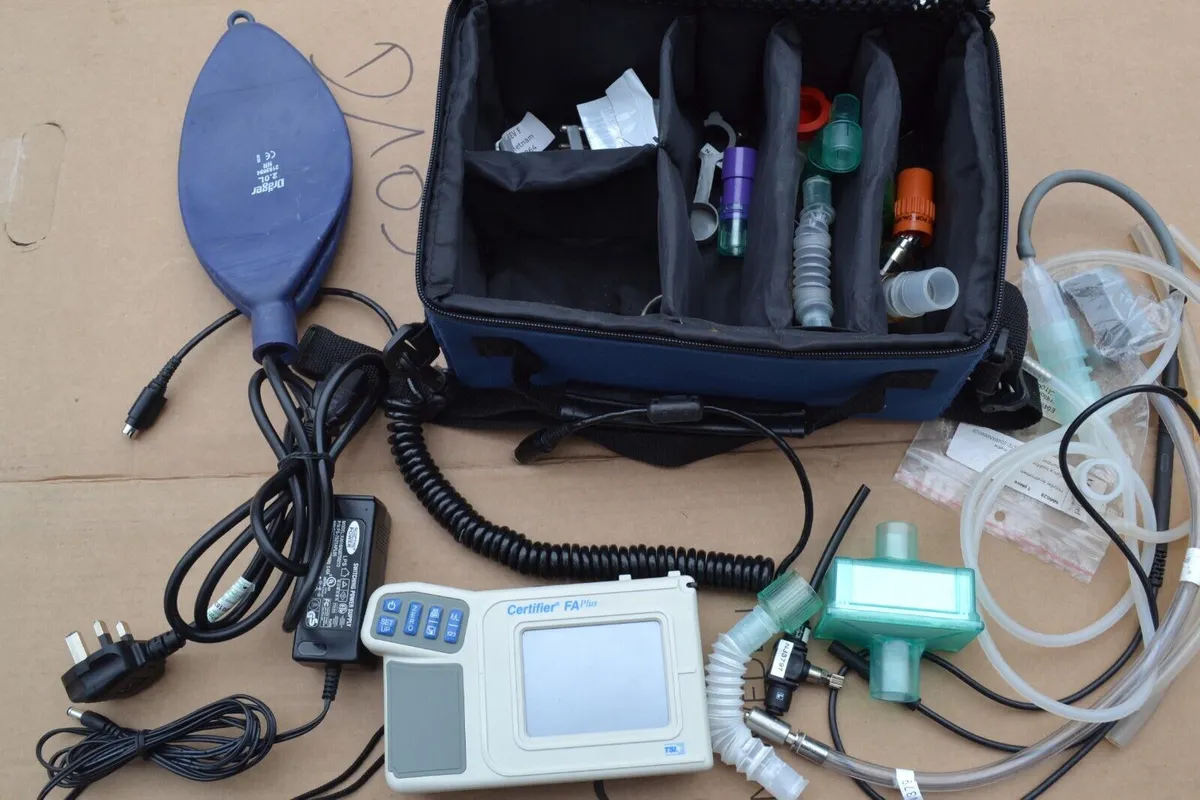 TSI 4080 Certifier Plus Flow Analyzer  Test System power up but untested