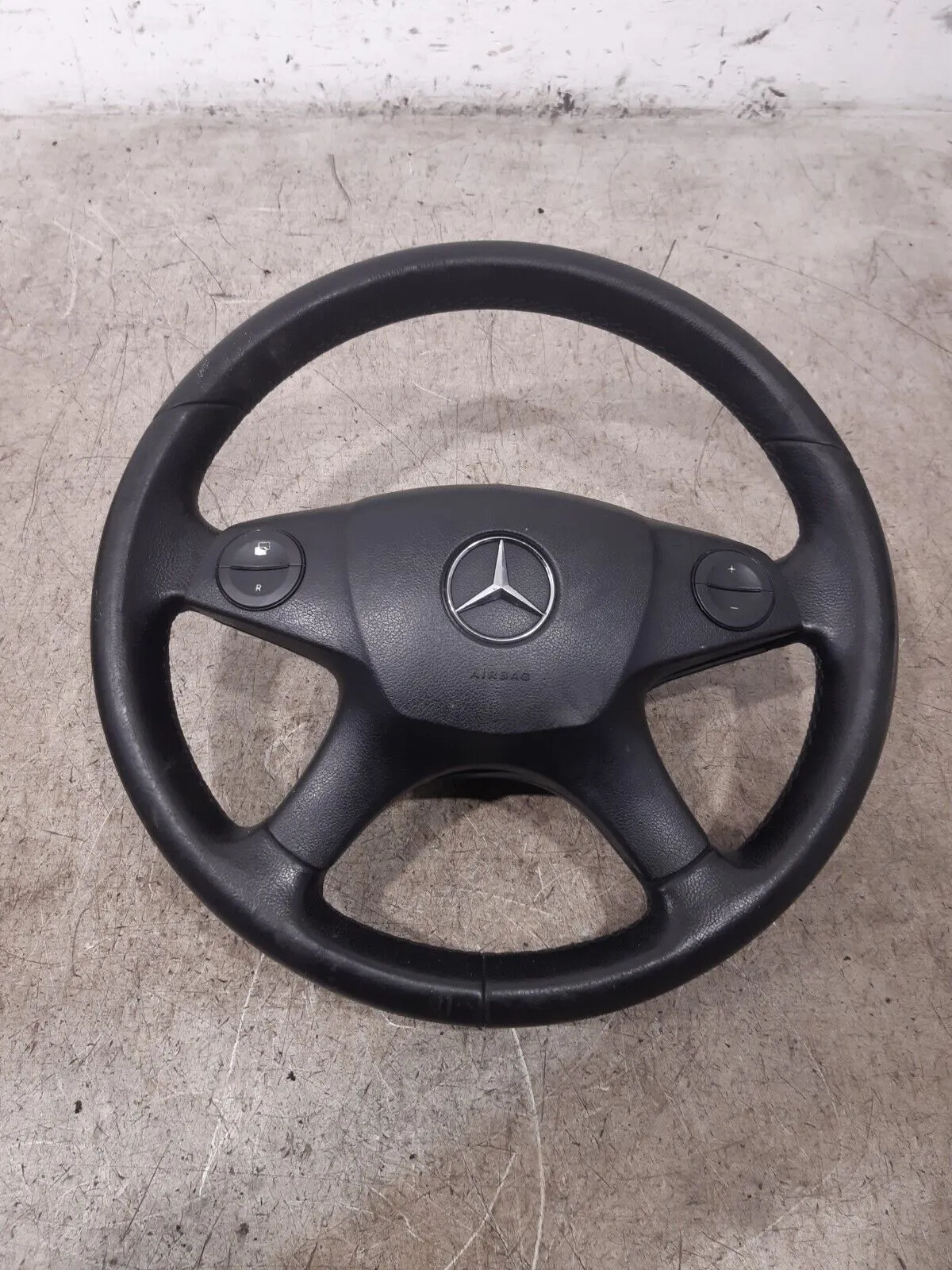 2008 MERCEDES C CLASS W204 COMPLETE MULTI FUNCTIONAL STEERING WHEEL A20446003039