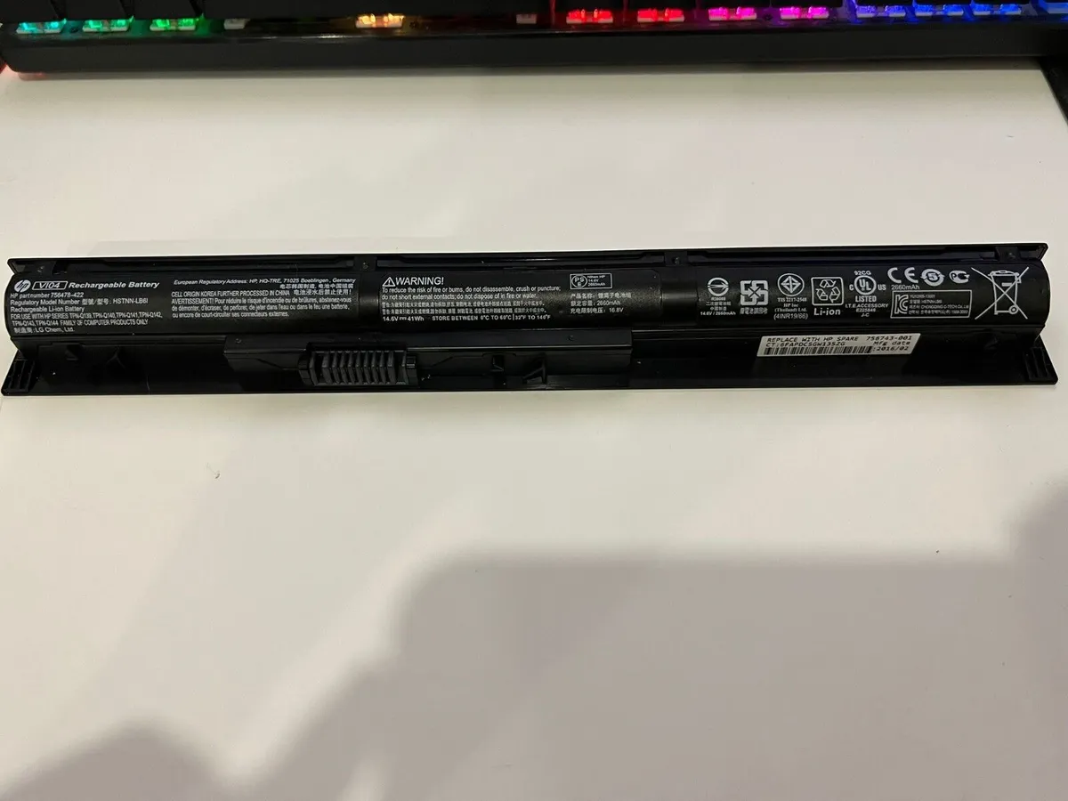 Spare Battery for LSTNN-LB6l / PART NO 756478