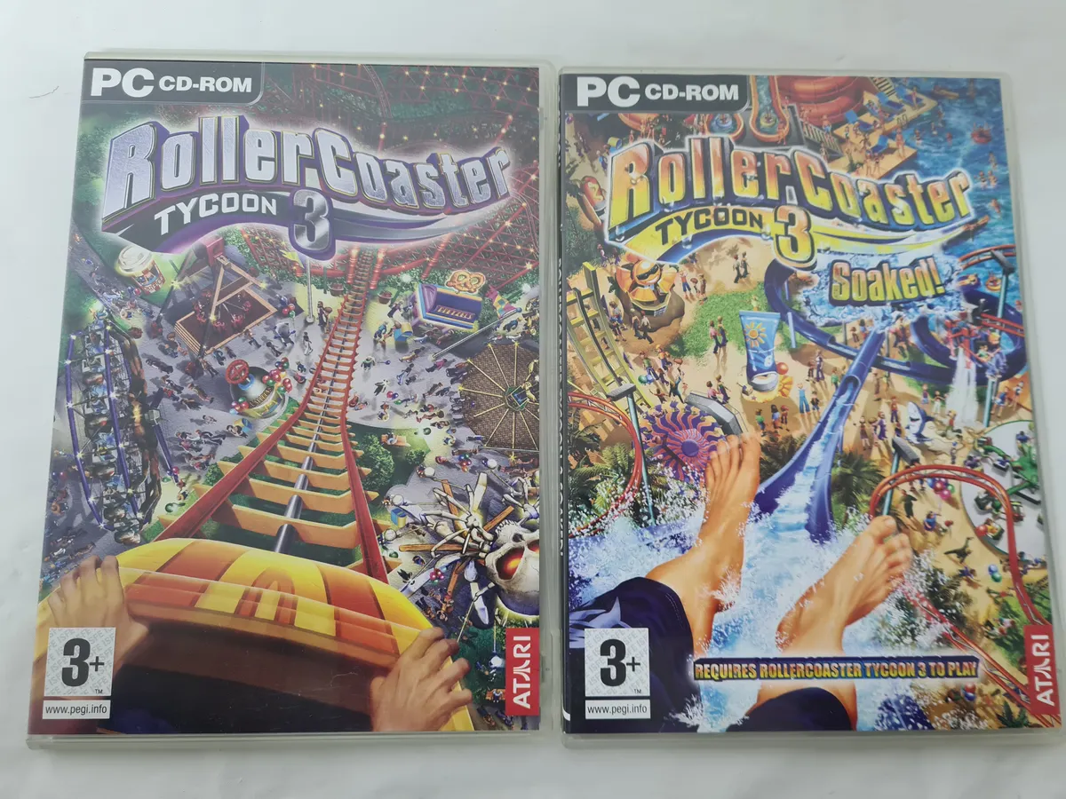 RollerCoaster Tycoon 3 + Soaked