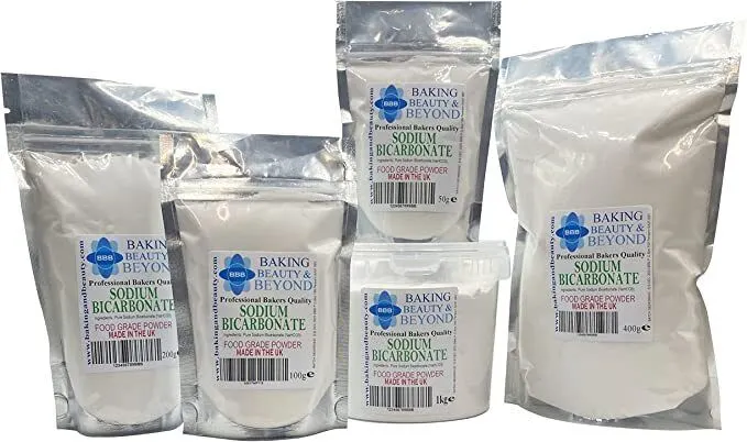 800g Baking Beauty and Beyond Pure Sodium Bicarbonate Food Grade Baking Soda