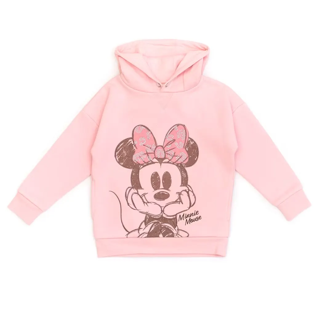 Minnie Mouse - Hooded sweatshirt for children (4 years)