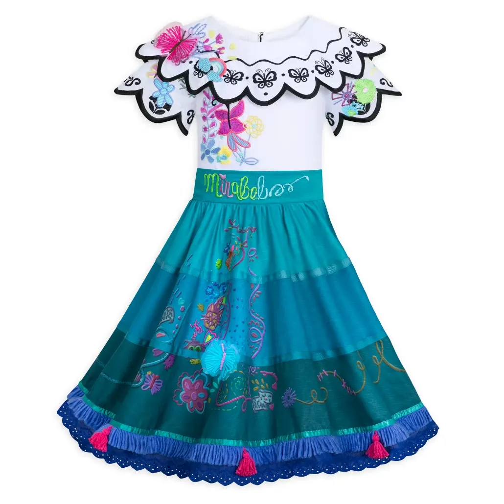 Mirabel Deluxe Costume for Kids, Encanto (Age 3)