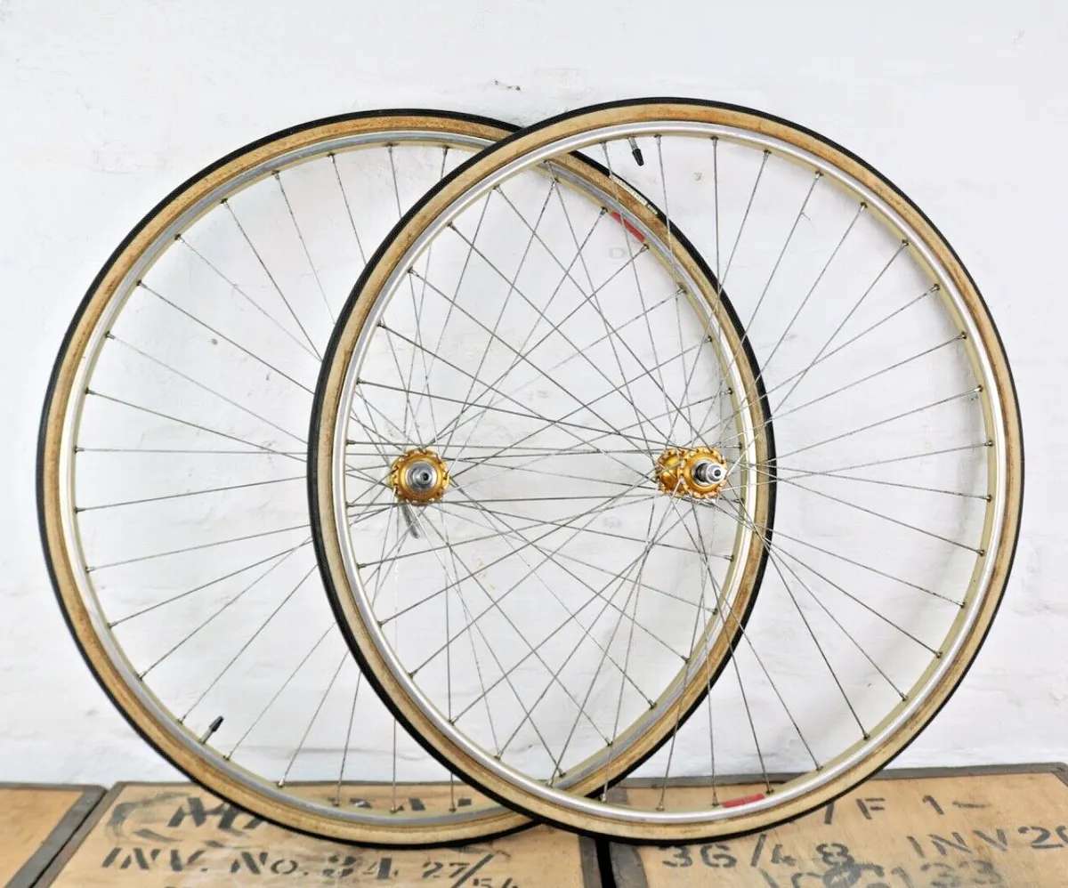 Mavic Record du Monde 700c Tubular Wheelset Ofmega Competition Vintage Retro