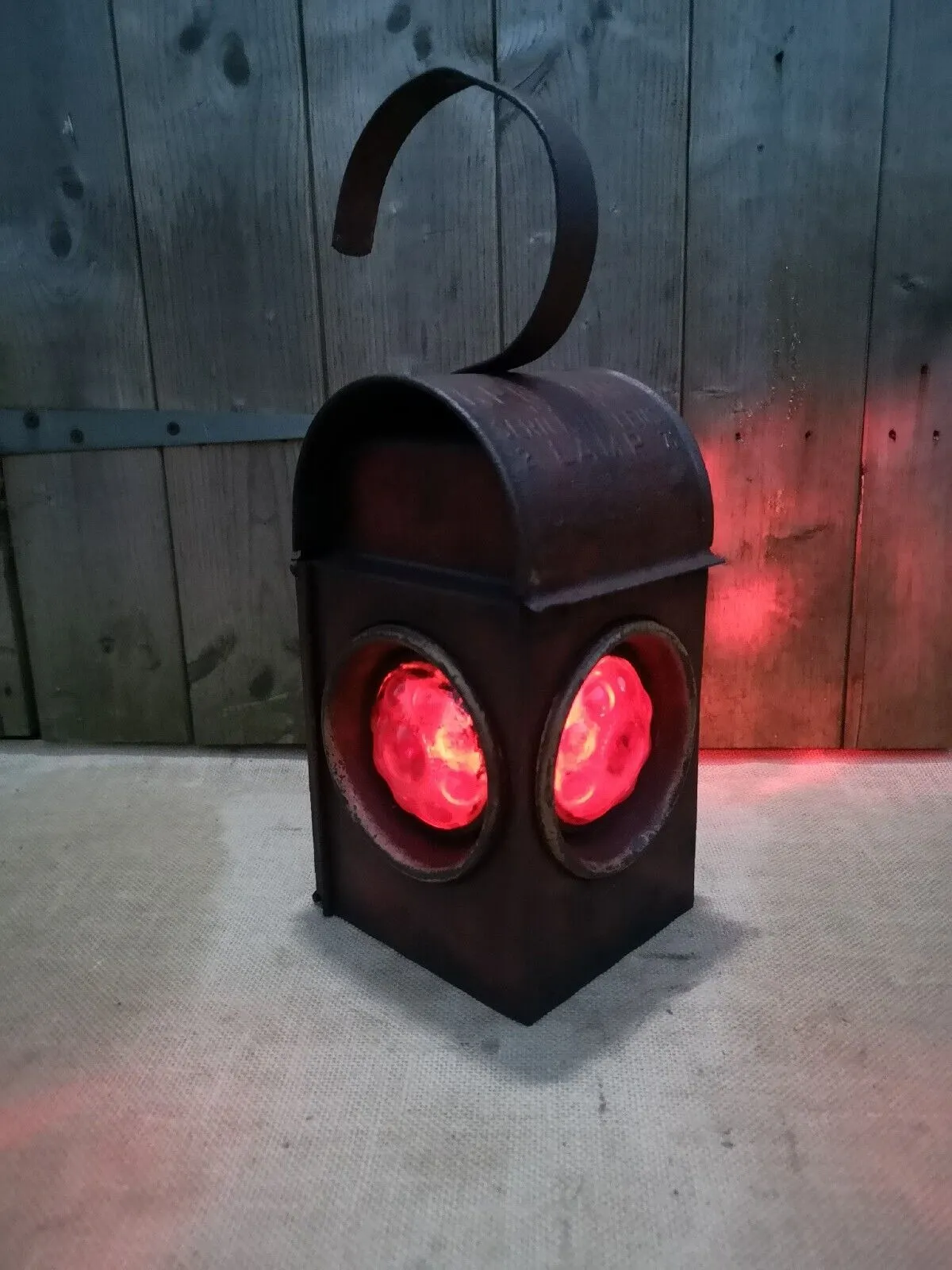 Vintage Kenyons Road Railway Lantern