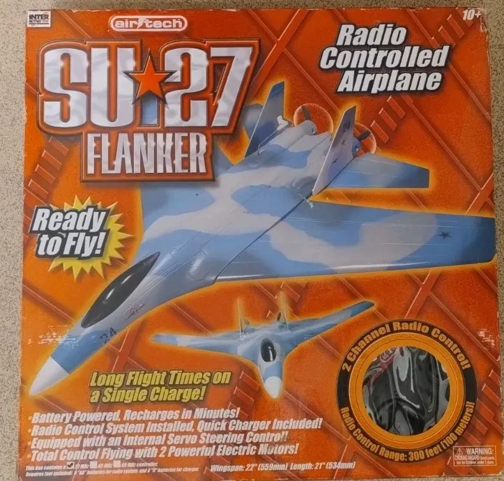 AirTech Sukhoi Su-27 RC » 2004 « Retro NEW IN BOX (RARE - READ DESC!!)