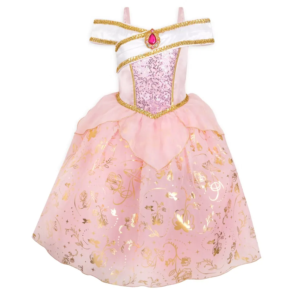 Aurora Costume For Kids, Sleeping Beauty (9/10 Years)