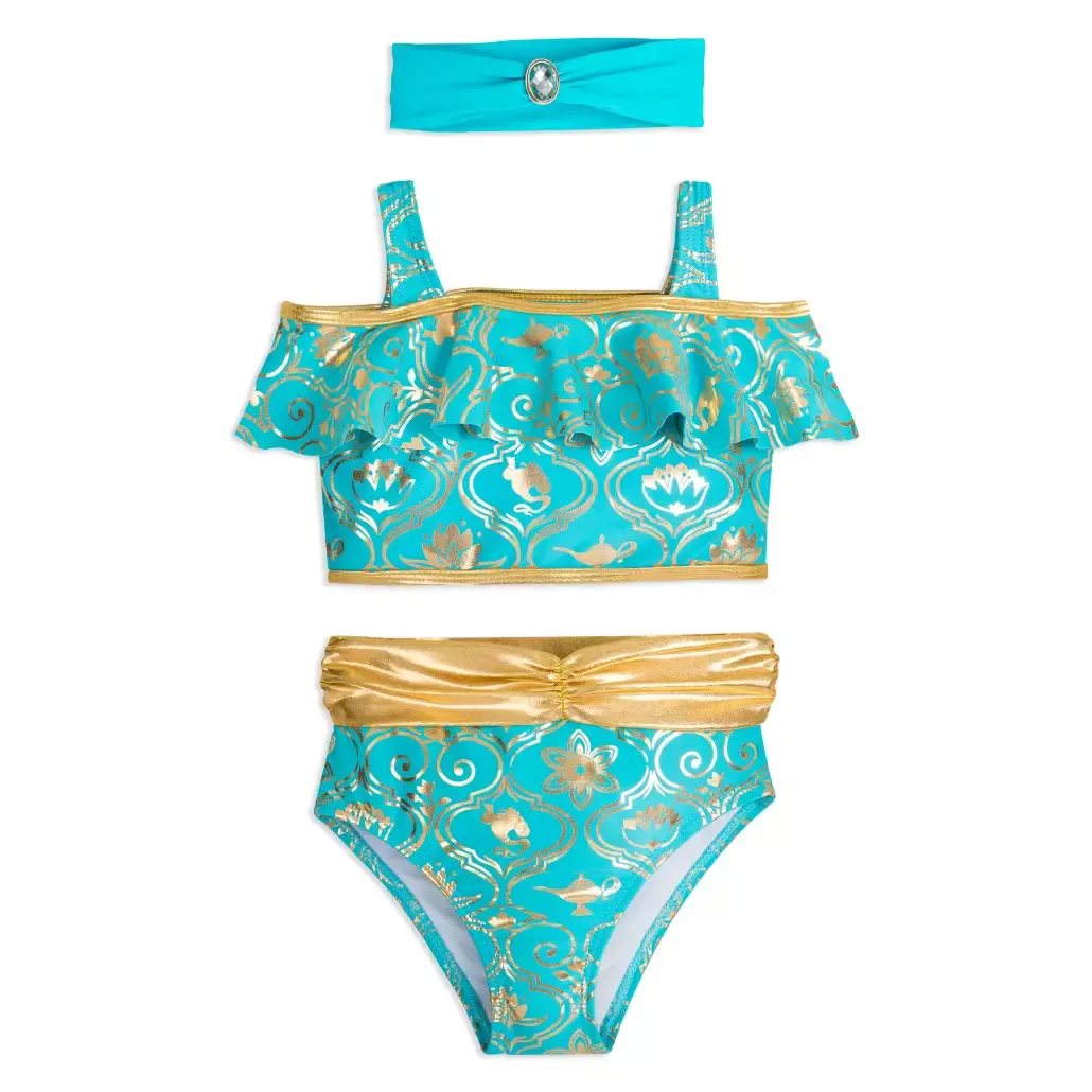 Jasmine, Aladdin children's swimsuit (3 pieces) (3 Years)