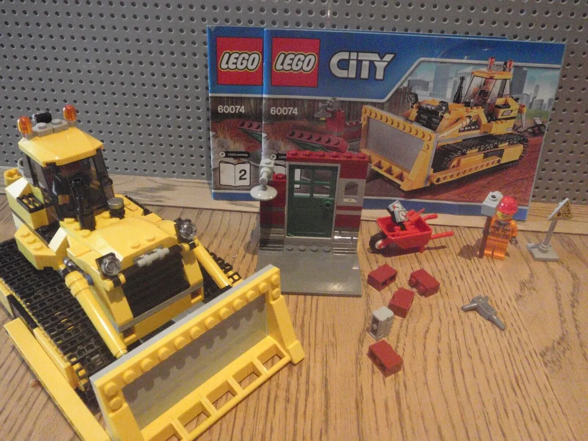 Lego City 60074 Bulldozer (Complete) Rdg