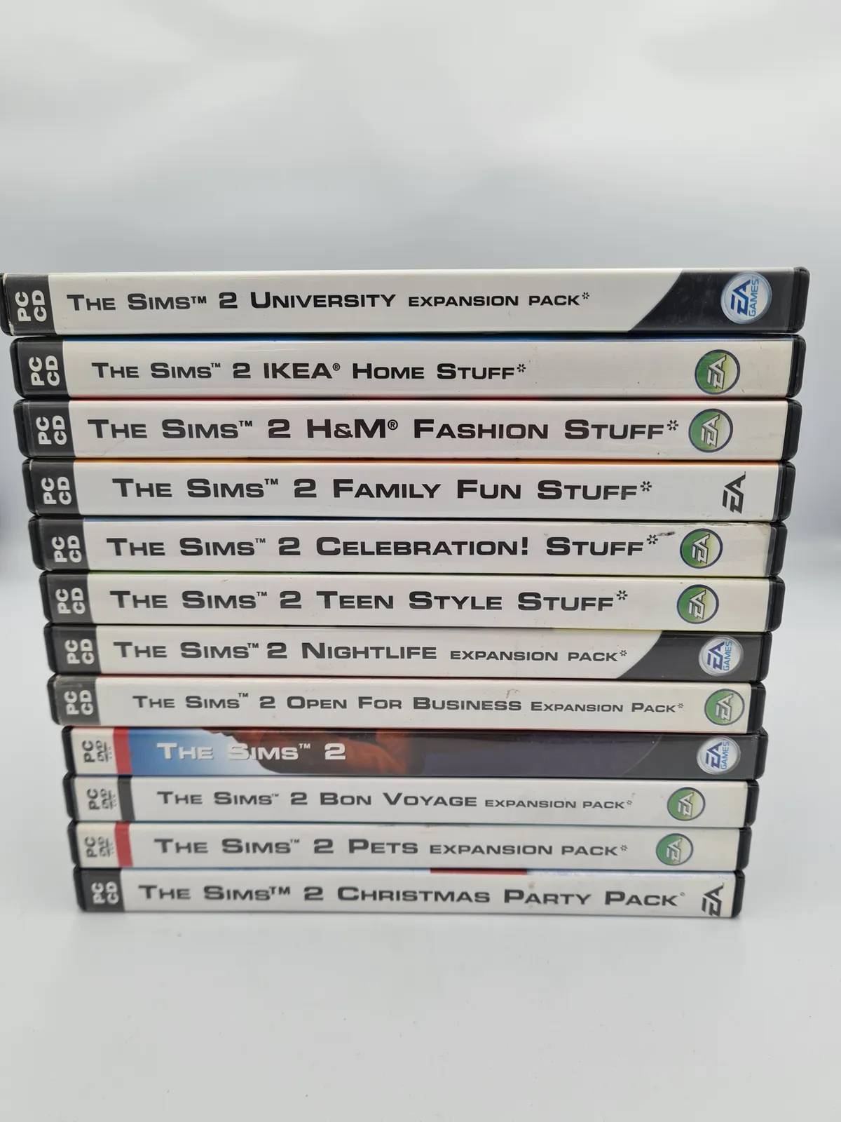Sims 2 Collection Bundle Base Game  11 Expansion Packs Joblot Retro Complete VGC