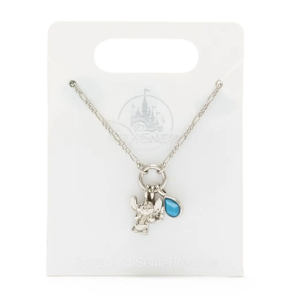 Stitch and Flower Necklace, Lilo & Stitch