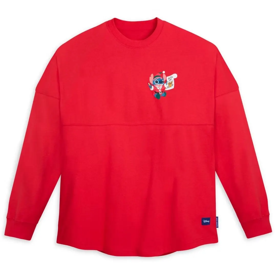Disney Stitch Christmas Jumper Adult Lilo & Stitch Spirit Jersey - Small