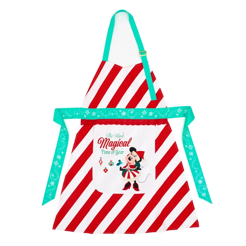Minnie Mouse Festive Apron For Adults