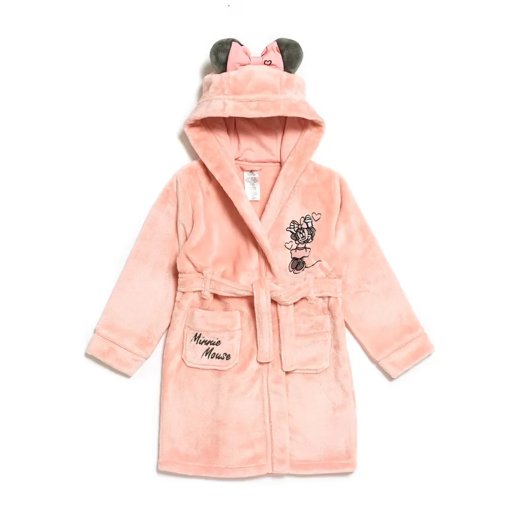 Minnie Mouse Dressing Gown For Kids (Age: 5-6)