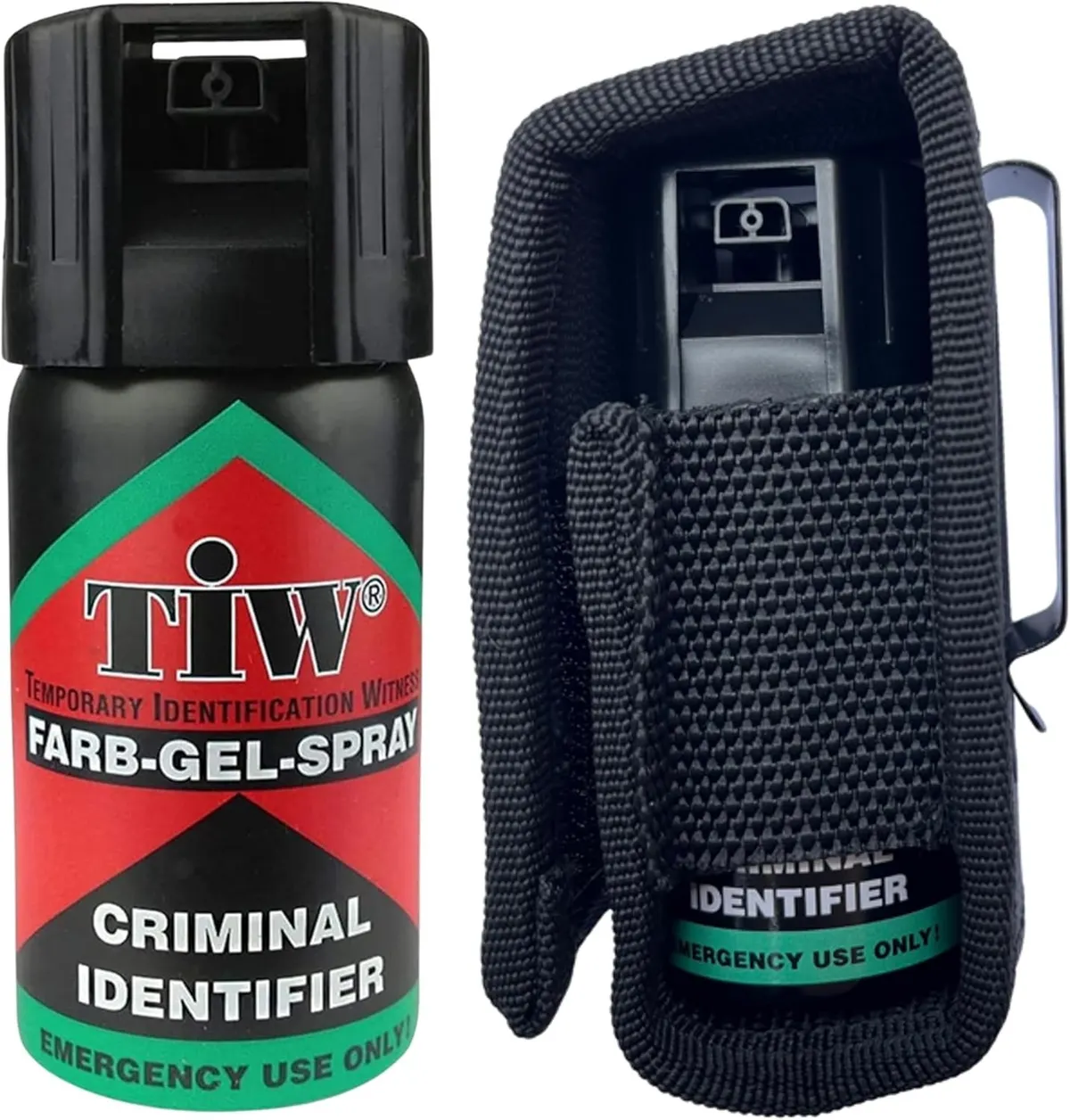 TiW Self-Defence Spray + Holster UK Legal. Personal Security
