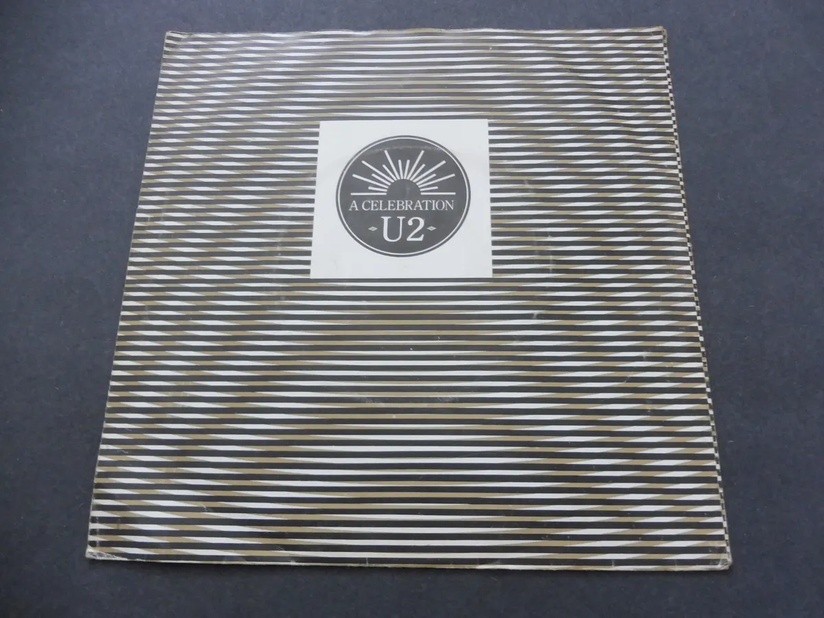 U2 A Celebration c/w Trash, Trampoline & The Party Girl 1982 IRELAND 45 CBS VG+