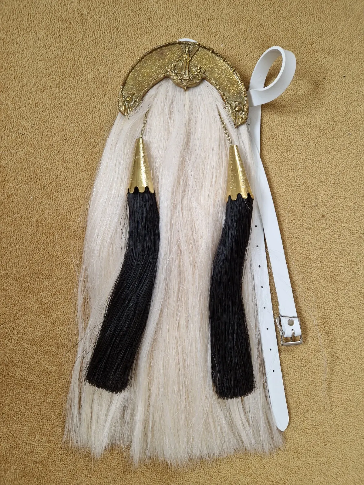 British Army Royal Regiment of Scotland RRS Sporran Complete Set Used