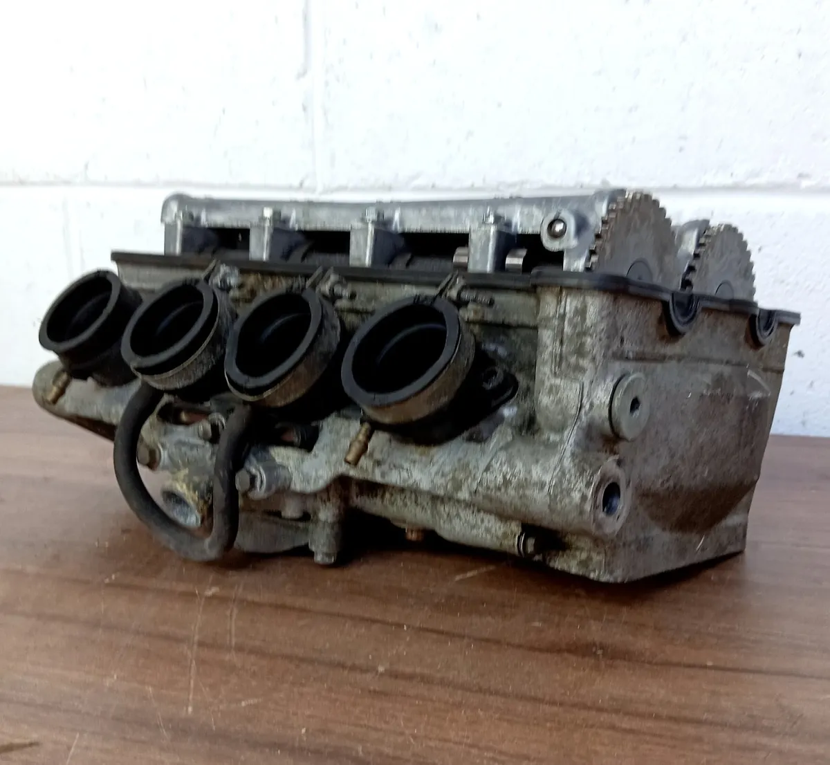 Used Kawasaki ZXR250 Engine Cylinder Head & Cams 1989-On OEM Motorcycle Part