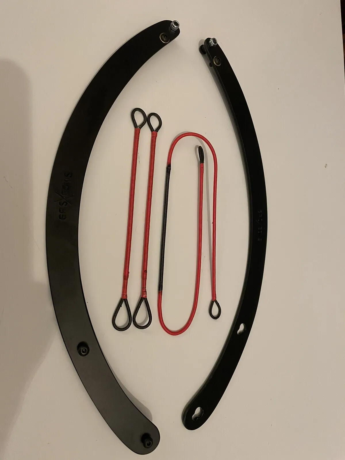 NEW Steel Bow Press & Extra Heavy Duty Served String Set