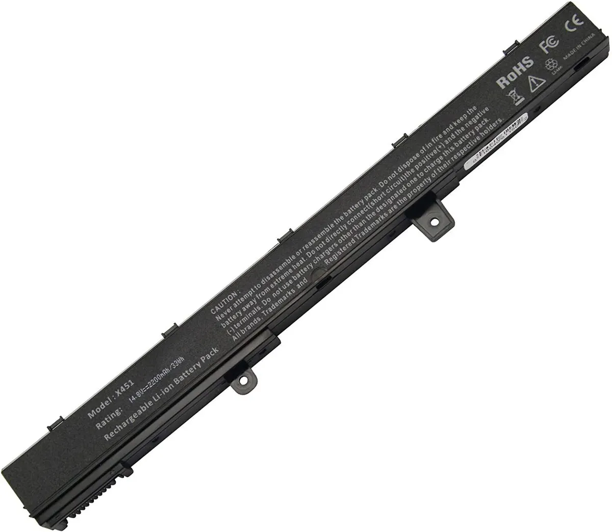 New Replacement Asus Laptop Battery 2200mAh 14.8V X451 X551 Li-ion 4-Cell