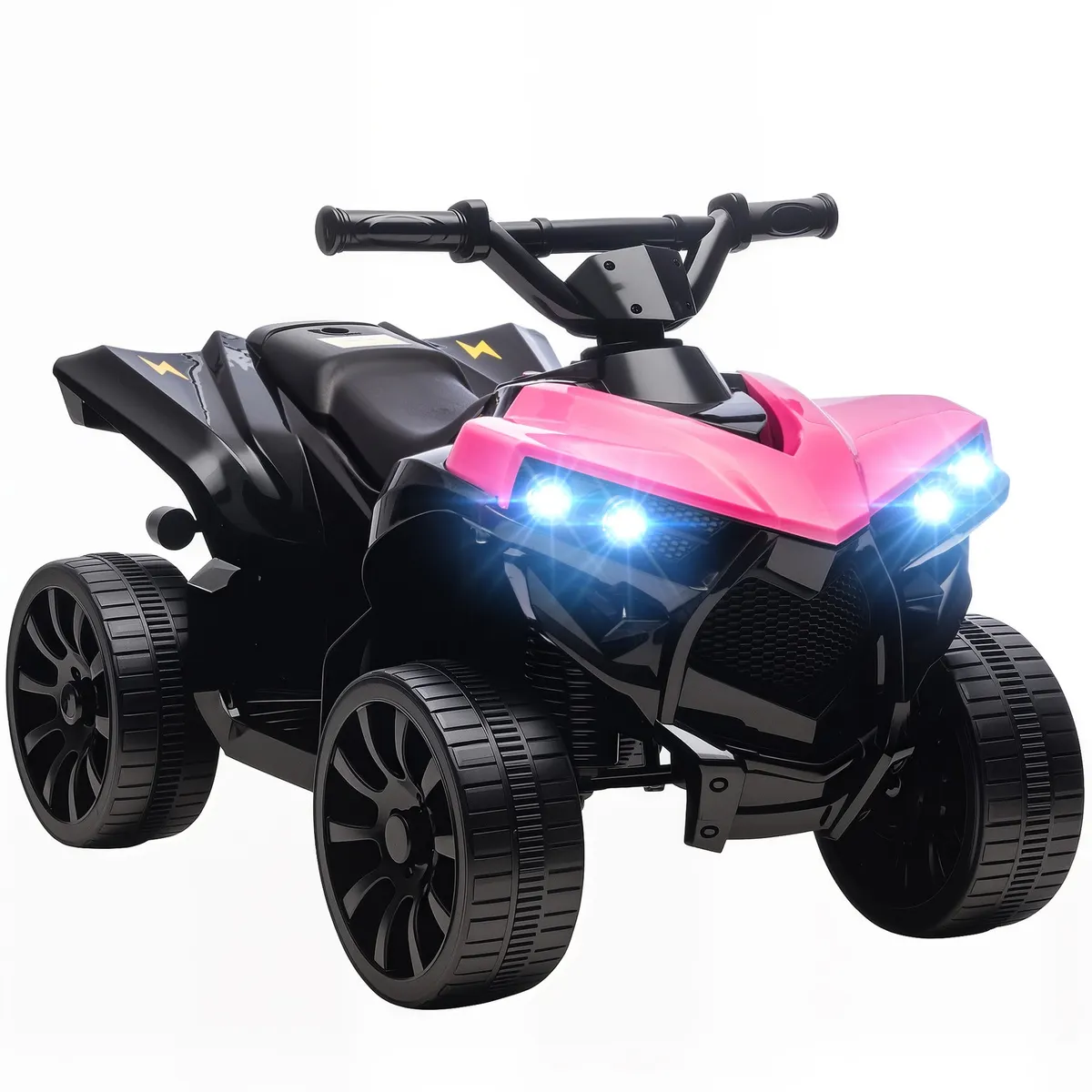 AIYAPLAY New 6V Kids ATV Ride On Car Pink Battery Powered Age 3-6 Years