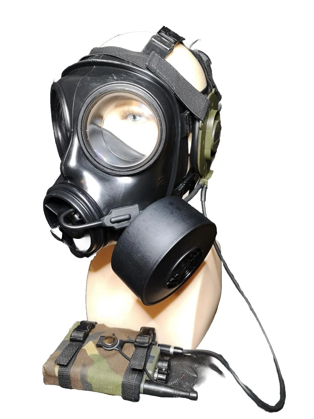 Bowman Microphone Adapter for FM12, S10, GSR/FRR Gas Masks