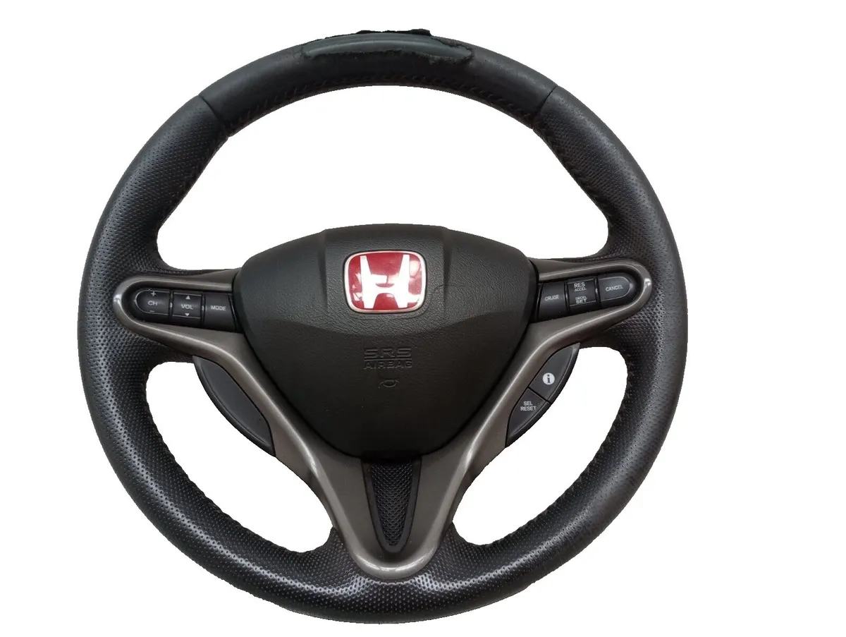 Genuine OEM Honda Civic Type R FN2 Steering Wheel 2007 2008 2009 2010 2011 Mk8