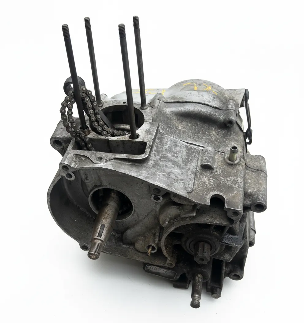 Honda XL100 XL100S Motorcycle Engine Bottom End Crankcase For Parts