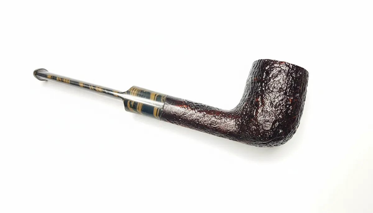 New Ashton Brindle XX Handmade Marble Effect Mouthpiece Smoking Pipe