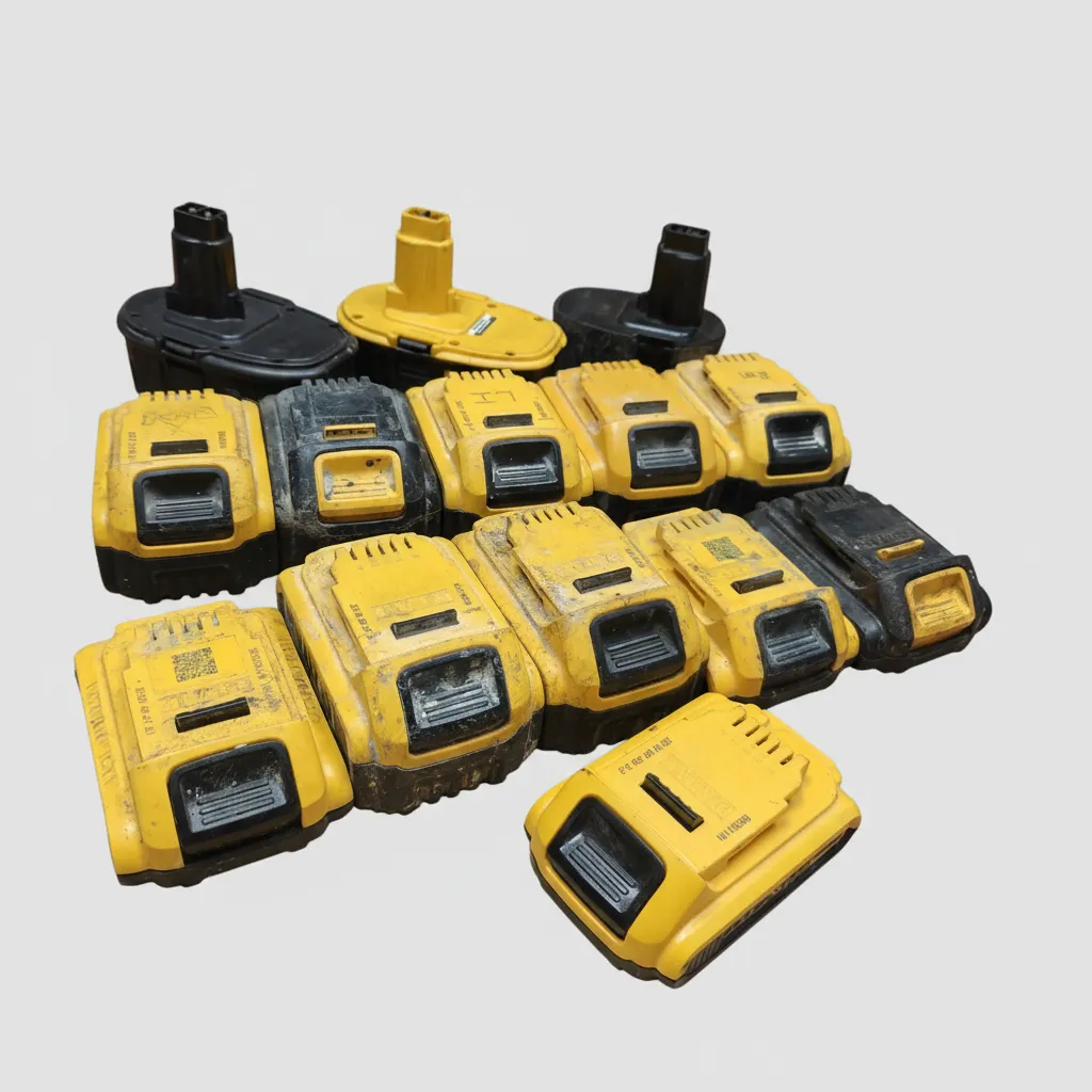 JobLot 14 X Faulty DeWalt Batteries Spares Or Repair