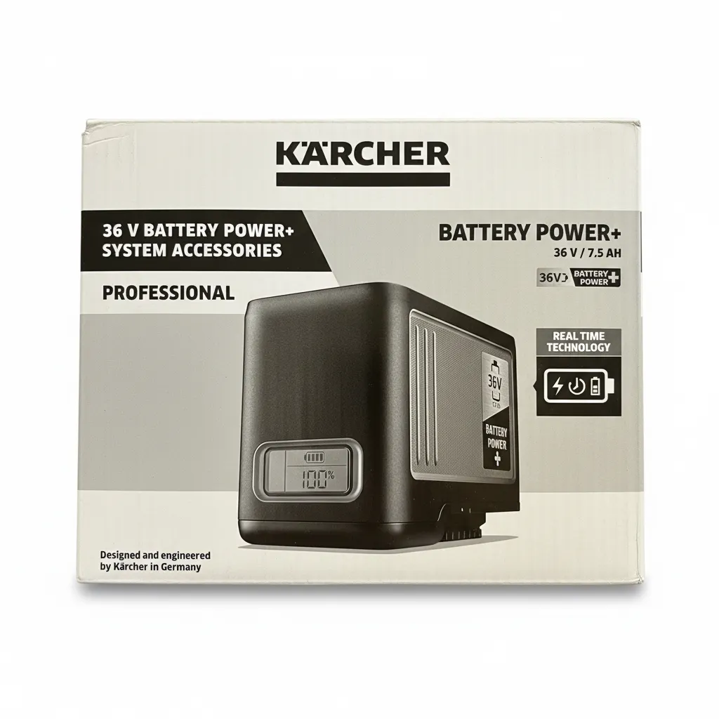 New Karcher 36/75 Professional 36V 7.5Ah Cordless Battery Power+