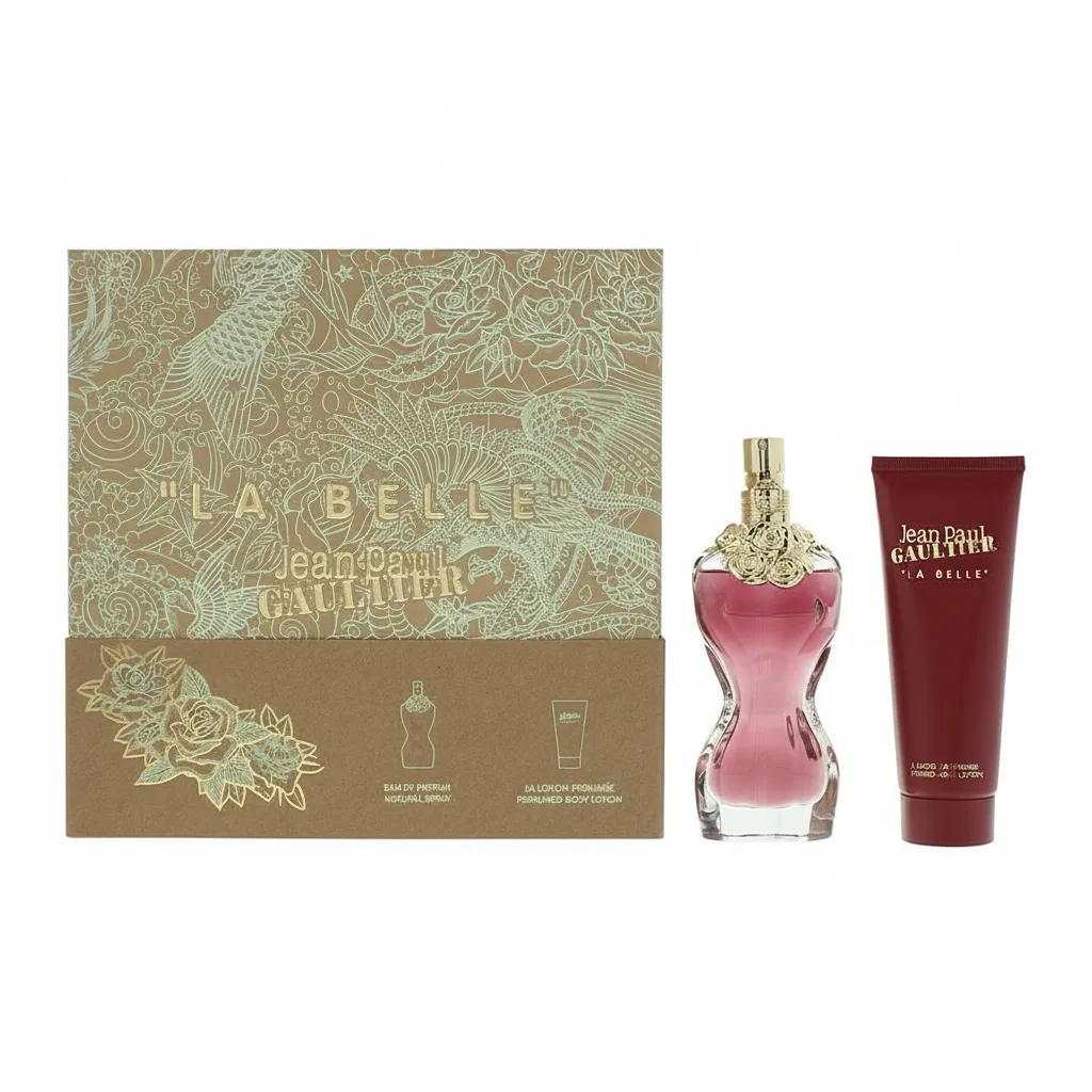 Jean Paul Gaultier La Belle 2 Piece Gift Set: EDP 50ml, Body Lotion 75ml