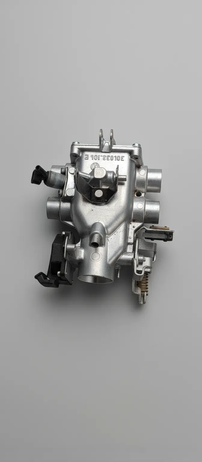 Used VW Type 3 Intake Plenum Throttle Fuel Injection German OEM 311133105