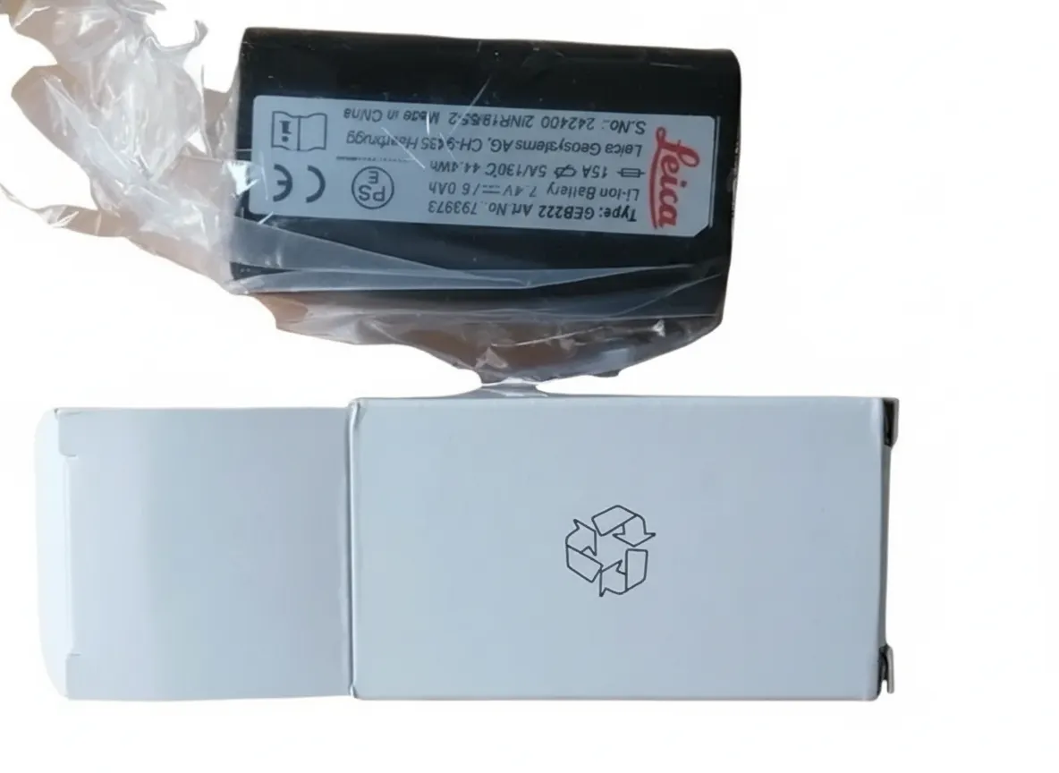New Leica GEB222 Rechargeable Li-ion Battery for Total Stations & GPS