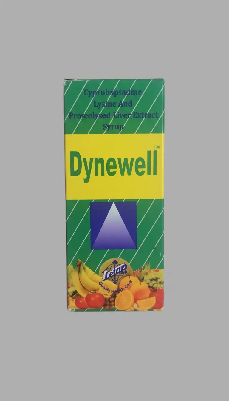 Dynewell Multivitamins Syrup Liquid Supplement New
