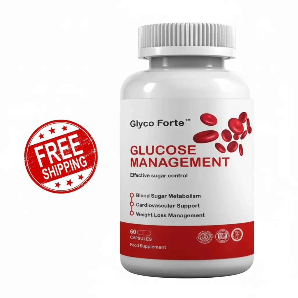 Glyco Forte Glucose Management Blood Pressure Support Supplement 60 Capsules