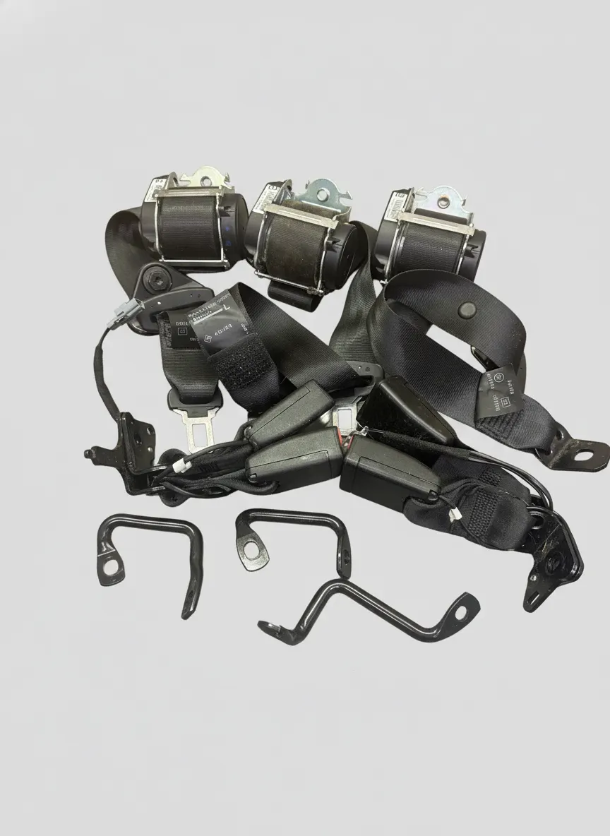 RENAULT CLIO MK4 Rear Seat Belts & Anchors Set 2017-2019 Used