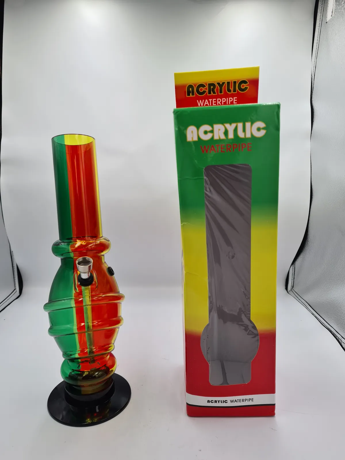 Acrylic Water Pipe 12 Inch 30cm Plastic Random Design UK New